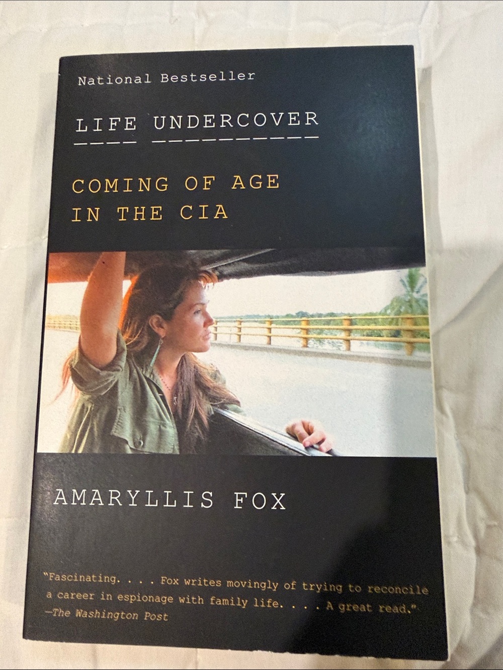 Life Undercover: Coming of Age in the CIA by Amaryllis Fox - Black Cover